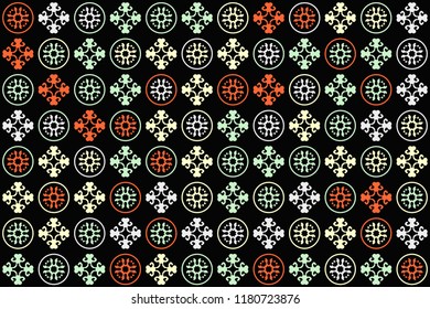 Beautiful  vintage pattern design
