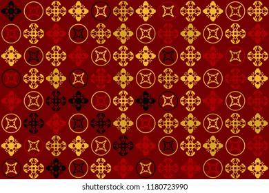 Beautiful  vintage pattern design