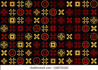 Beautiful  vintage pattern design