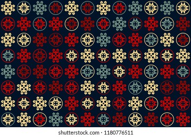 Beautiful  vintage pattern design 