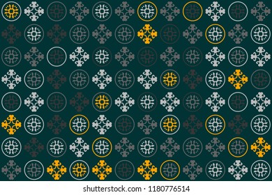 Beautiful  vintage pattern design 