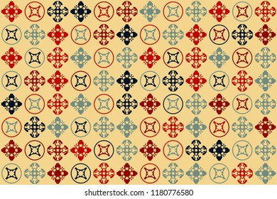 Beautiful  vintage pattern design 