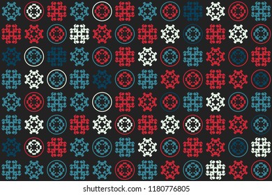 Beautiful  vintage pattern design