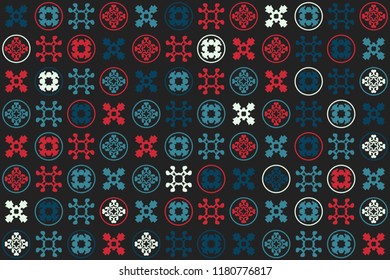 Beautiful  vintage pattern design