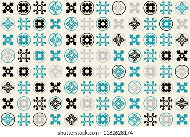 Beautiful  vintage pattern design