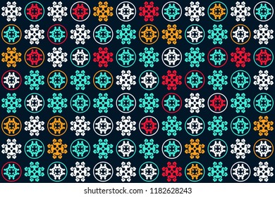 Beautiful  vintage pattern design