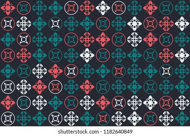 Beautiful  vintage pattern design