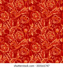 beautiful vintage pattern. Floral vector background