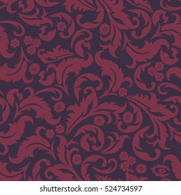 beautiful vintage pattern. Floral vector background