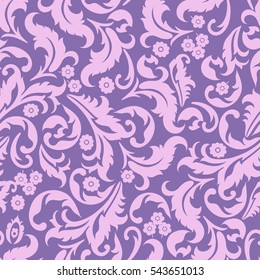 beautiful vintage pattern. Floral vector background