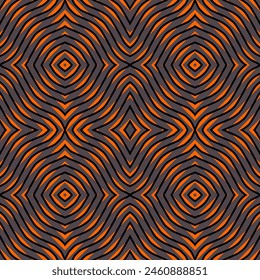 Beautiful vintage pattern with minimal style colors 