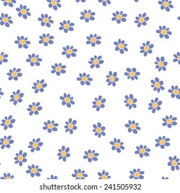 Beautiful Vintage Romantic Vector Seamless Pattern. Can be used for pattern fills, greeting card, website background