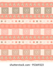 Beautiful and vintage seamless background