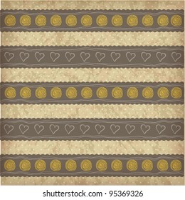 Beautiful and vintage seamless background