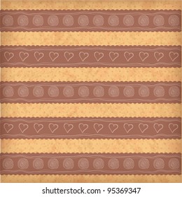 Beautiful and vintage seamless background