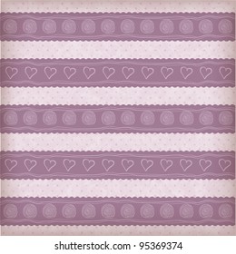Beautiful and vintage seamless background