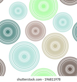 Beautiful vintage seamless pattern with lace. This vector illustration can be used for postcards, banners, posters and web page 