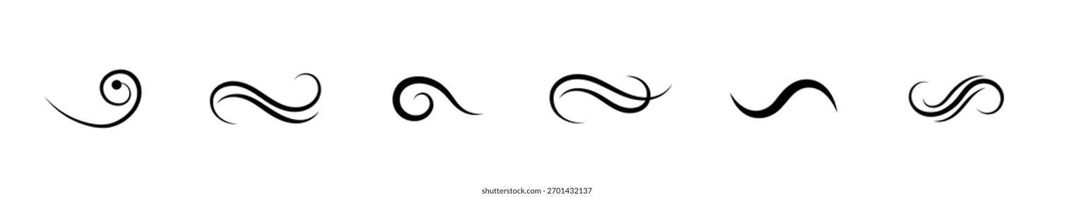 Hermoso Vector de Antiguas Elementos y adornos decorativos
