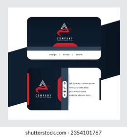 beautiful visting card vector design