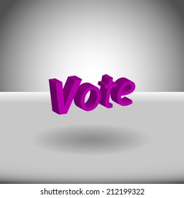 Beautiful Vote web icon