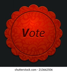 Beautiful Vote web icon