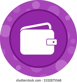 Beautiful Wallet Vector Glyph icon
