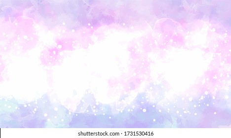 Beautiful wallpaper HD splash watercolor multicolor blue pink, pastel color, abstract texture colorful. Colorfull background watercolor. lettering background. Rainbow color, sky, brush strokes wash.