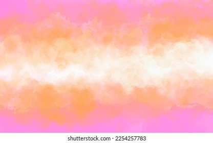 Beautiful wallpaper HD splash watercolor multicolor orange pink, pastel color, abstract texture colorful. Colorfull background watercolor. lettering background. Rainbow color, sky.