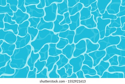 Hermosa ilustración vectorial de textura de agua 