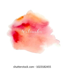 Beautiful Watercolor Abstract Background