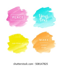 Beautiful watercolor backgrounds