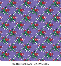 Beautiful watercolor flower patterns on white background. pattern design and print design