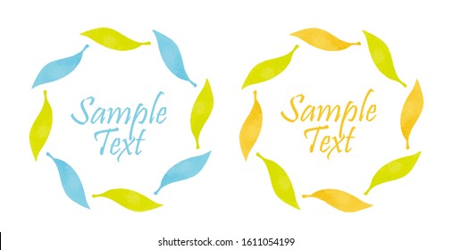 Beautiful watercolor style vector illustration. watercolor. Colorful hand drawn illustration material. Watercolor style decoration