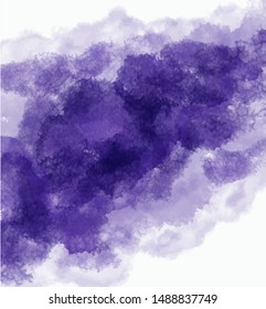 Beautiful watercolor vector background art