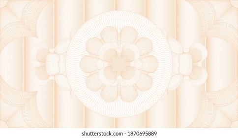 Schönes Wasserzeichen. Hintergrund. Vektorgrafik. Detailliertes Design. 