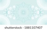 Beautiful watermark. Guilloche background. Vector illustration. Complex design. 