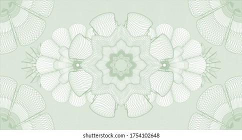 Beautiful watermark. wavy subtle curves. Artistic illustration. 