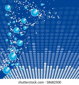 Beautiful wave background