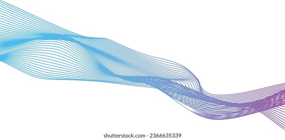 A Beautiful wave background illustration