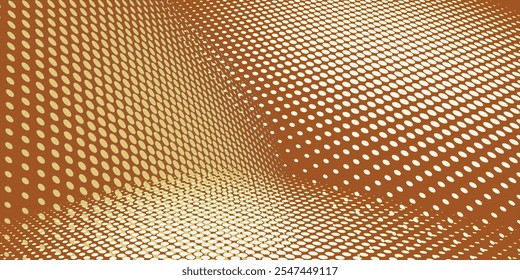 Hermoso patrón de onda de puntos. Anuncio monocromo en un diseño brillante. Fondo gráfico Abstractas monocromo punteado para carteles, Sitios web, tarjetas de visita, cubiertas, diseños de etiquetas