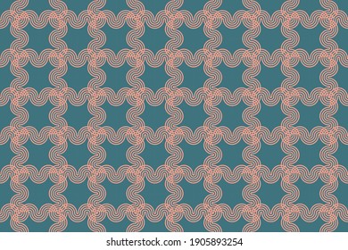 Beautiful wave themed background, with a repeating technique that makes it look like an illusion.