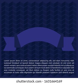 Beautiful Waves Back Ground with Arch banner