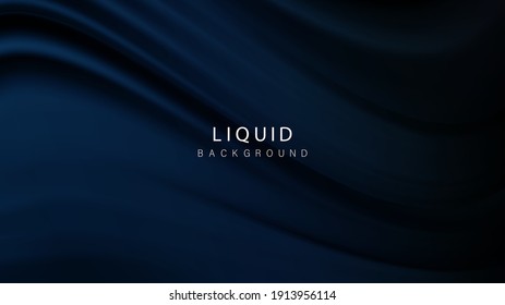 
Beautiful wavy silk dark blue background Luxurious wavy background with a smooth wavy texture.