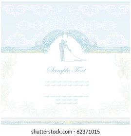 beautiful wedding card