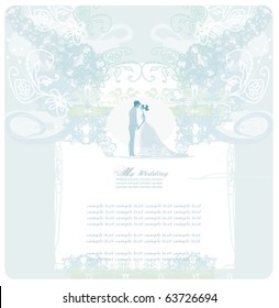 beautiful wedding card