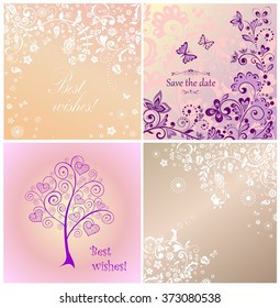 Beautiful wedding cards