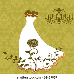beautiful wedding dress