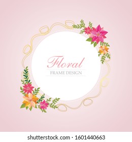 Beautiful wedding floral vector design frame. All elements are isolated and editable. suitable for invitation, wedding, greeting cards, birthday cards etc.