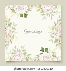 beautiful wedding invitation card set