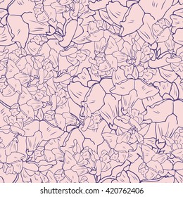 beautiful wedding invitation set with trees and branches, decorated with confetti and hearts
